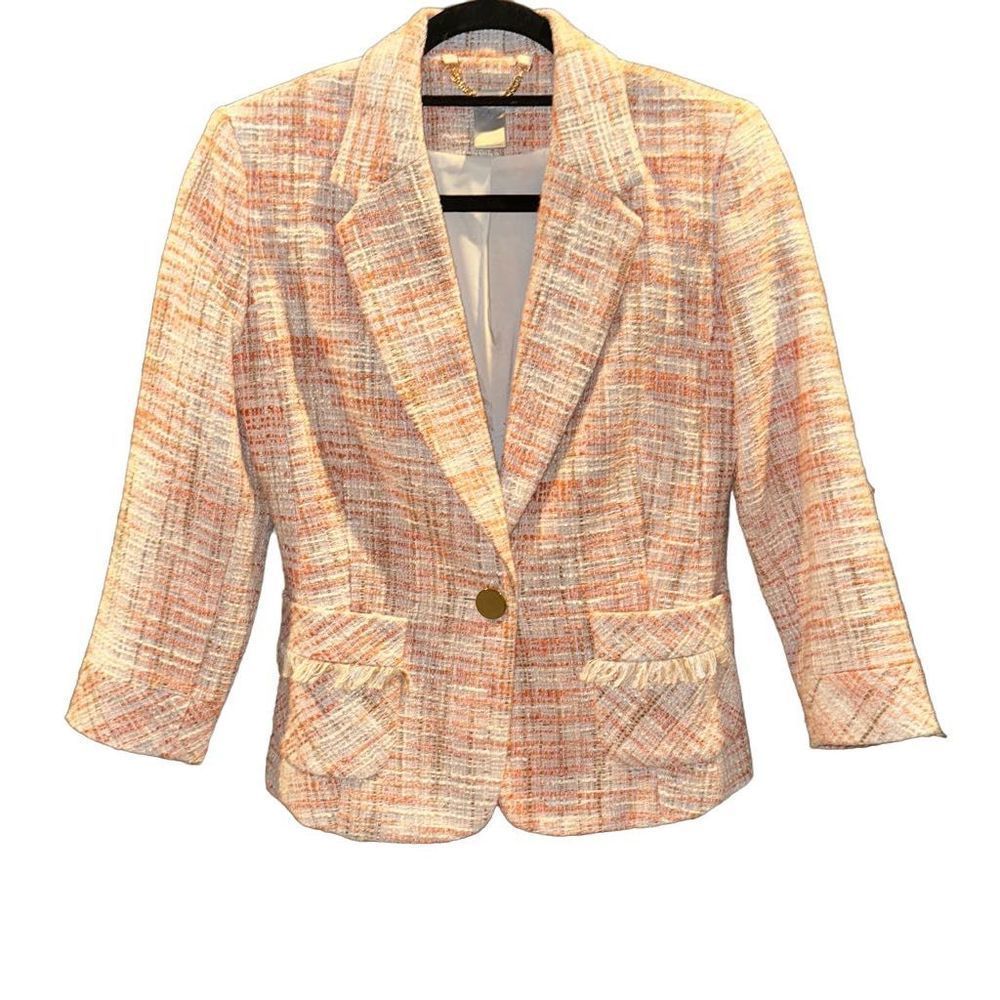 Tweed Caché Pink Blazer